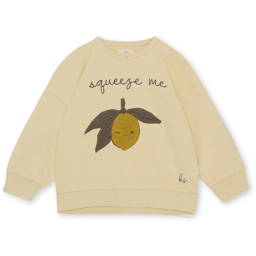 Konges Sløjd Lou Sweater Sweatshirt I Sea Fog