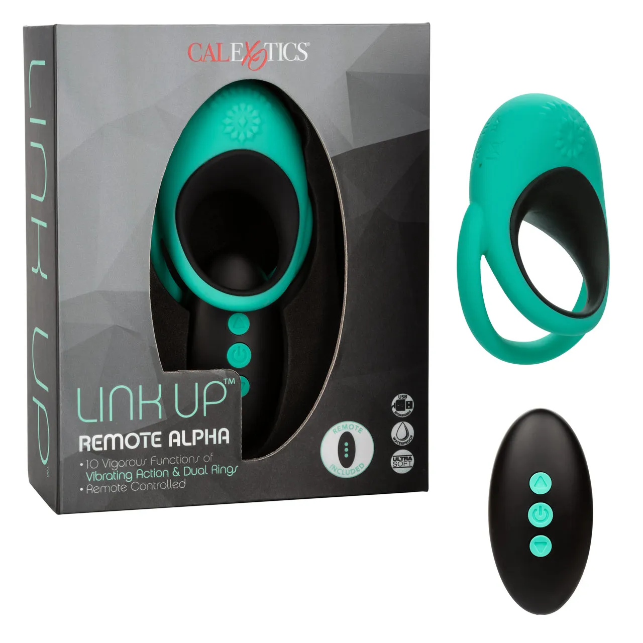 Link Up Remote Control Alpha Vibrating Cock Ring