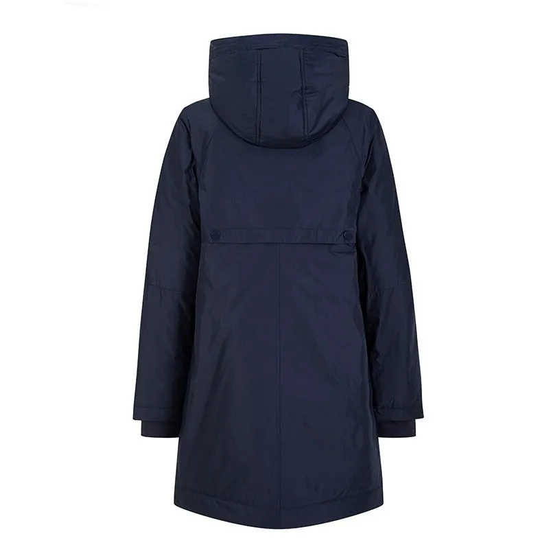 Long Hooded Windproof Women's Down Parka Coat