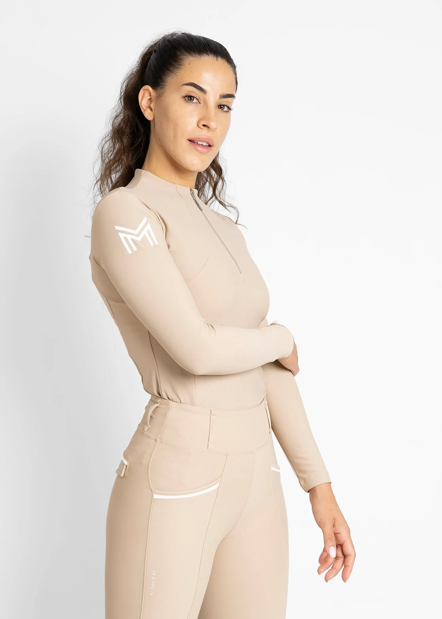 Long Sleeve Base Layer (Beige)