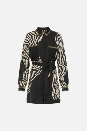 LONG SLEEVE BOILER PLAYSUIT EARN YOUR STRIPES