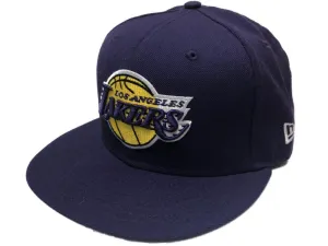 Los Angeles Lakers New Era 59Fifty Heritage Series Purple Fitted Hat Cap