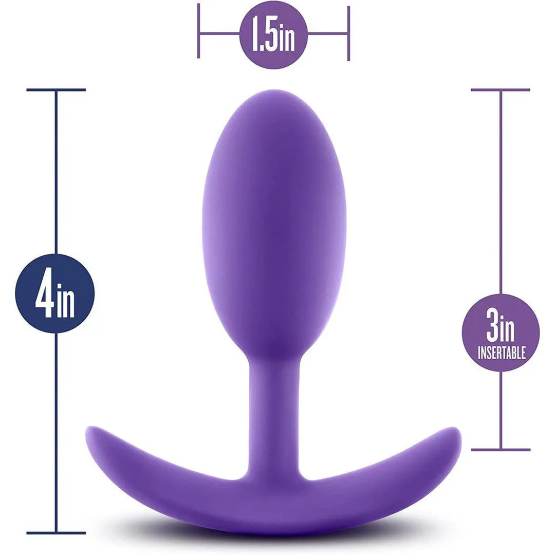 Luxe Wearable Vibra Slim Butt Plug - Medium Size