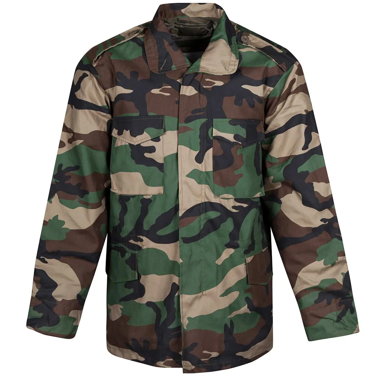 M65 Field Jacket with Detachable Liner Woodland Camo