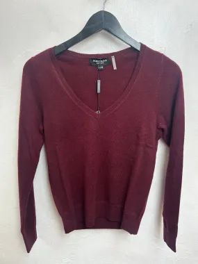 Maroon Organic Cashmere Jumper