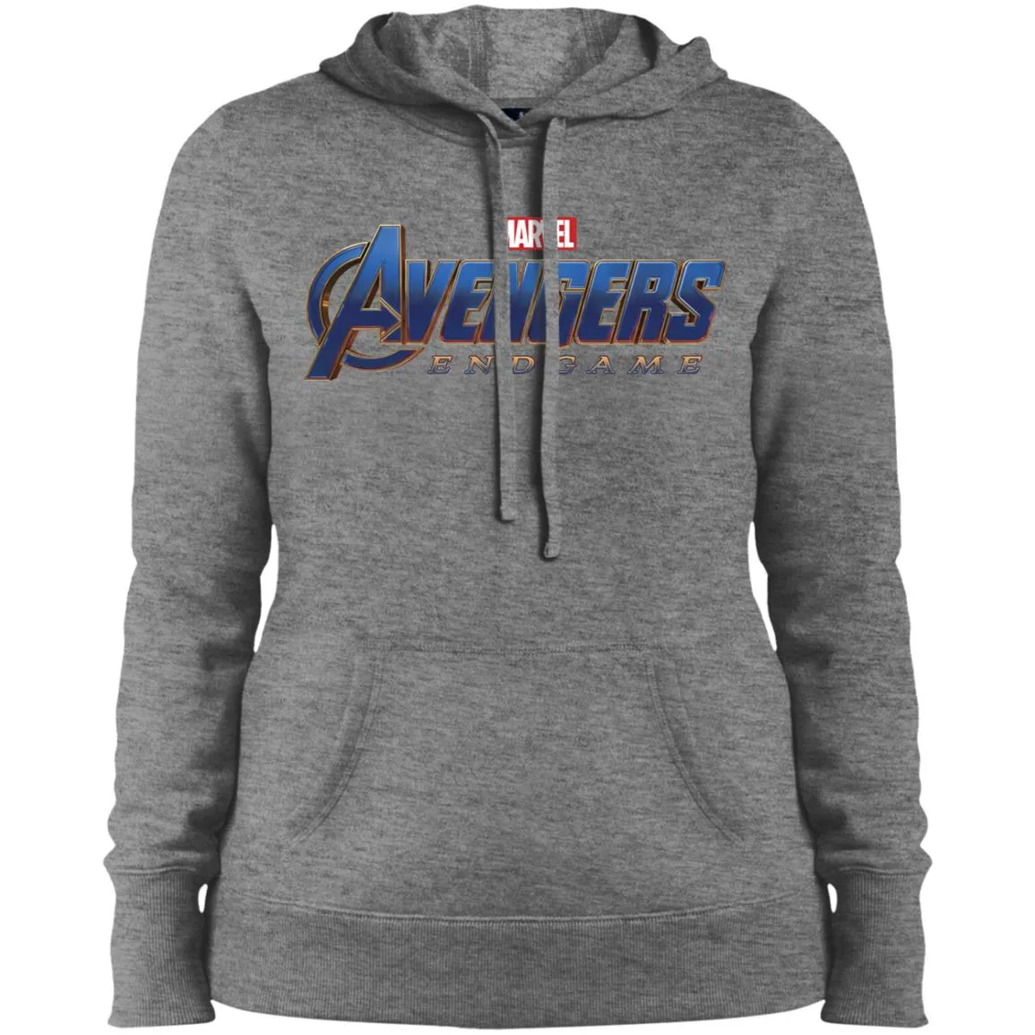 Marvel Avengers Endgame Movie Logo Graphic Women Hooded Sweatshirt