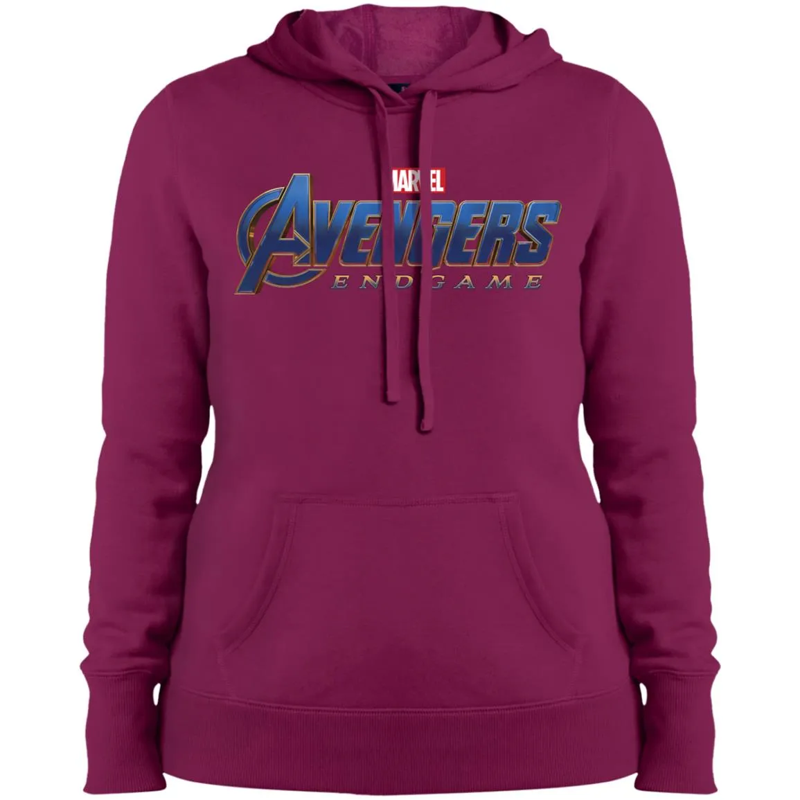 Marvel Avengers Endgame Movie Logo Graphic Women Hooded Sweatshirt