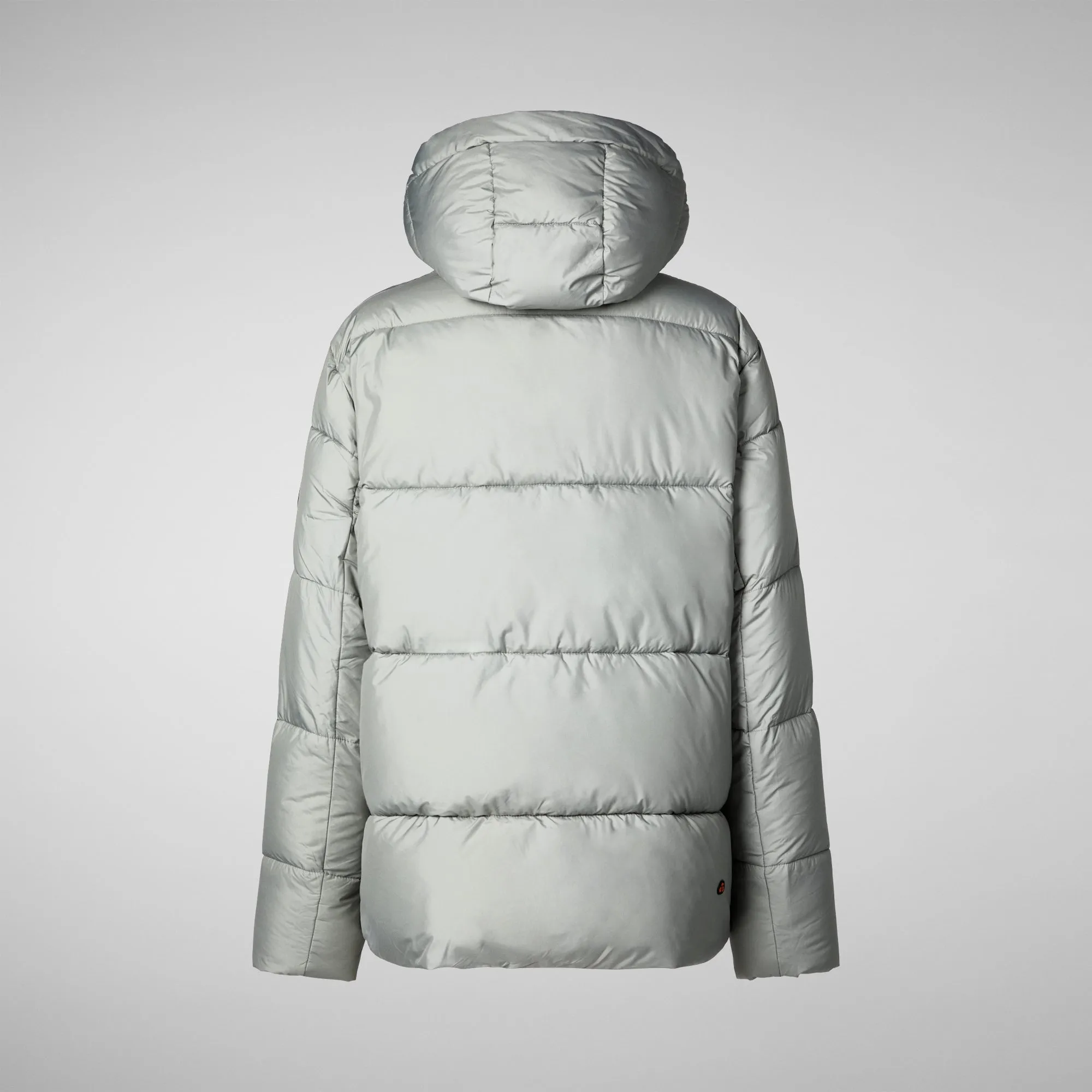 Men's  animal free Puffer jacket Bennet in wolf grey