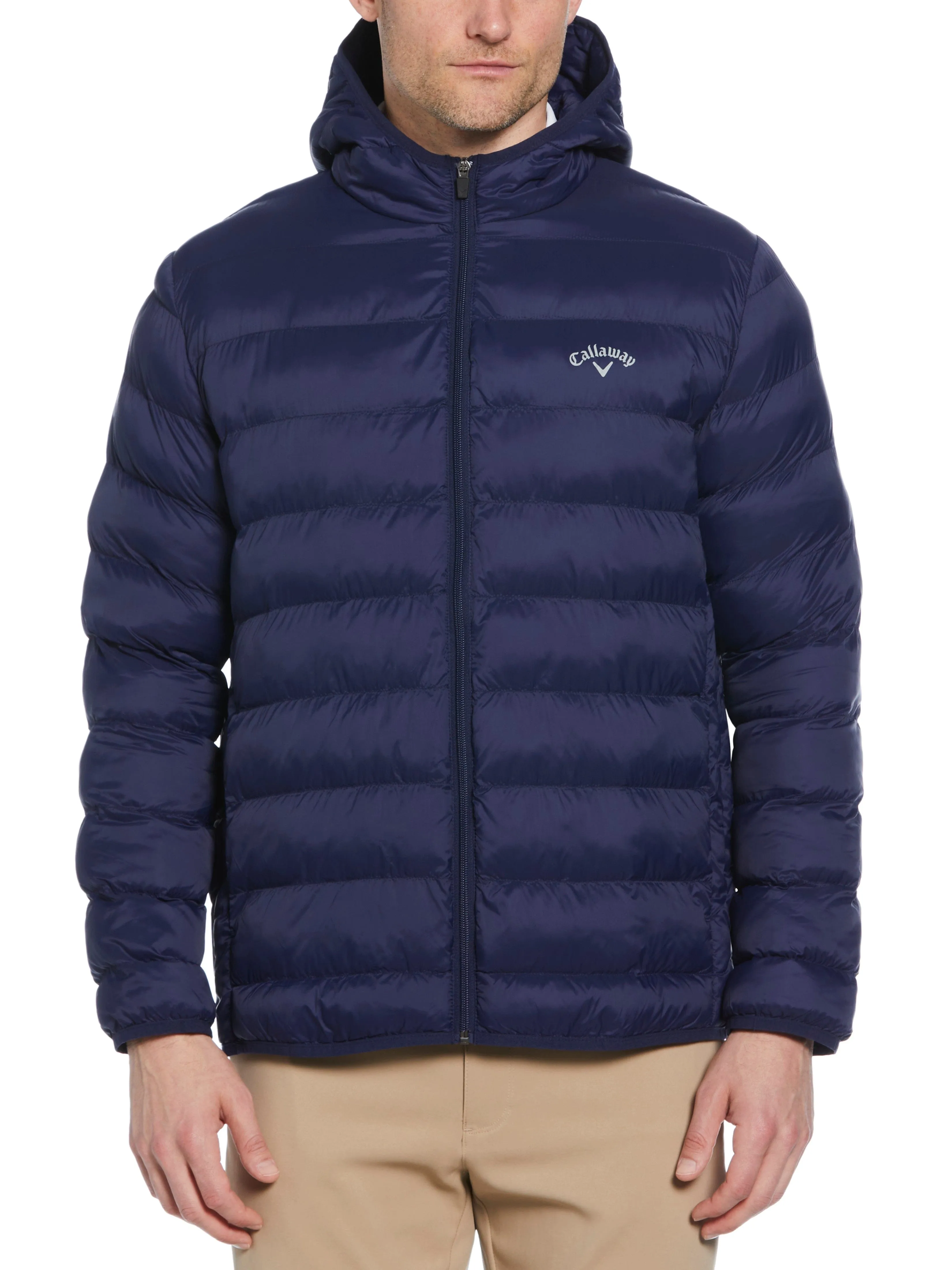 Mens Faux Down Puffer