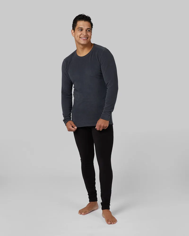 MEN'S HEAVYWEIGHT FLEECE BASELAYER CREW TOP