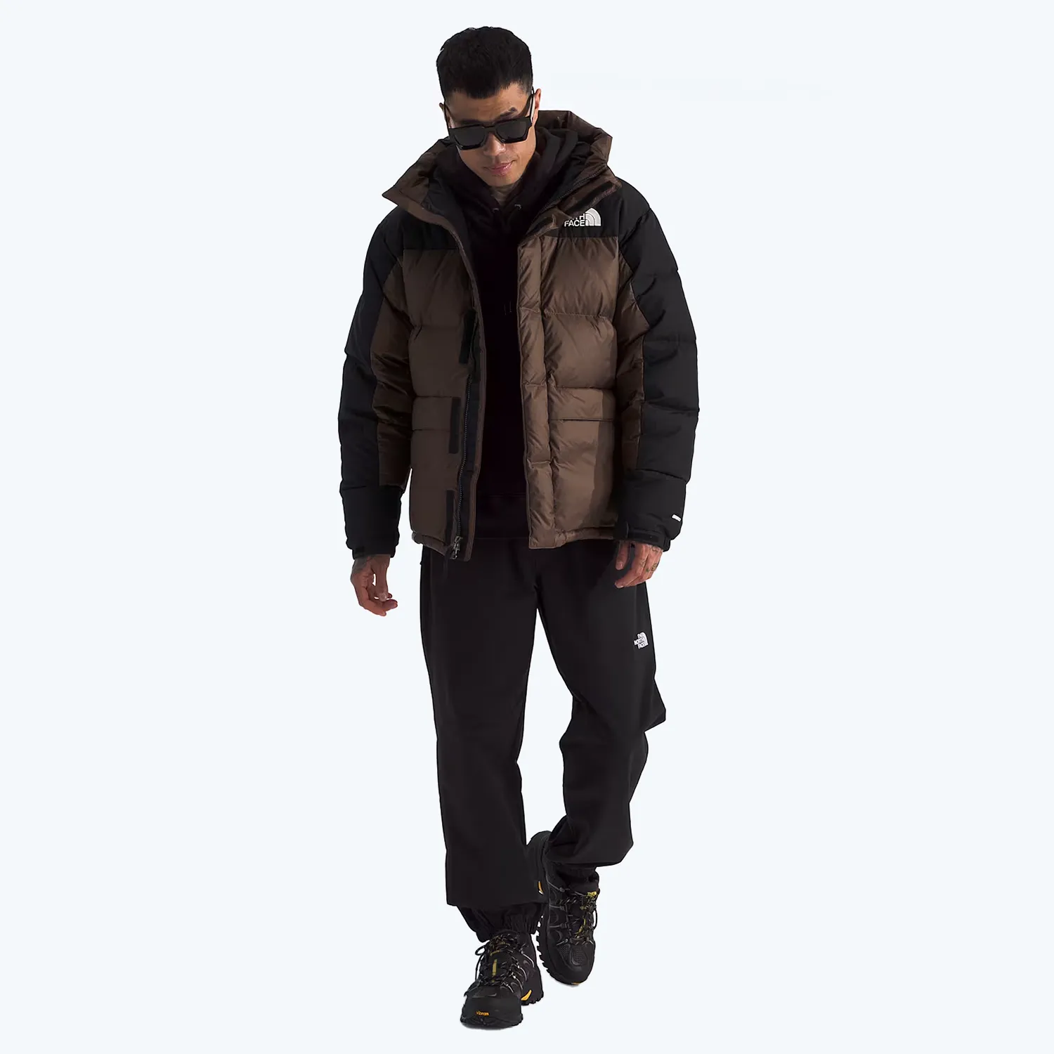 Men's Hmlyn Down Parka - Smokey Brown/TNF Black