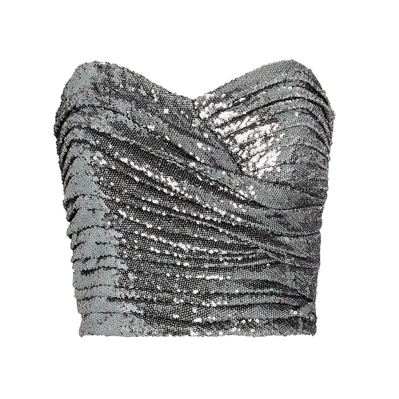 Milan Sequin Top