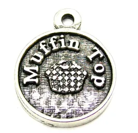 Muffin Top Genuine American Pewter Charm