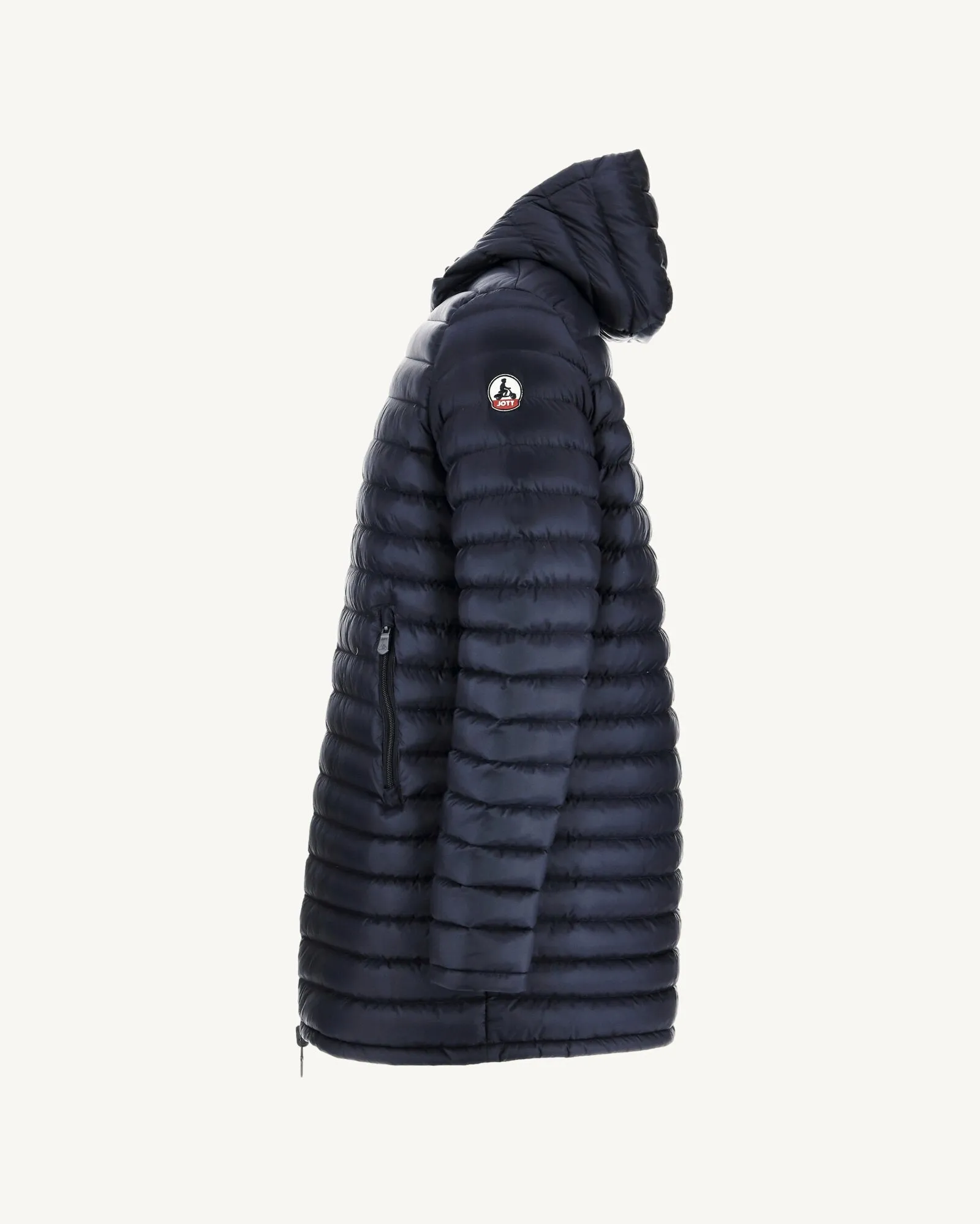 Navy Reversible light puffer jacket Amsterdam