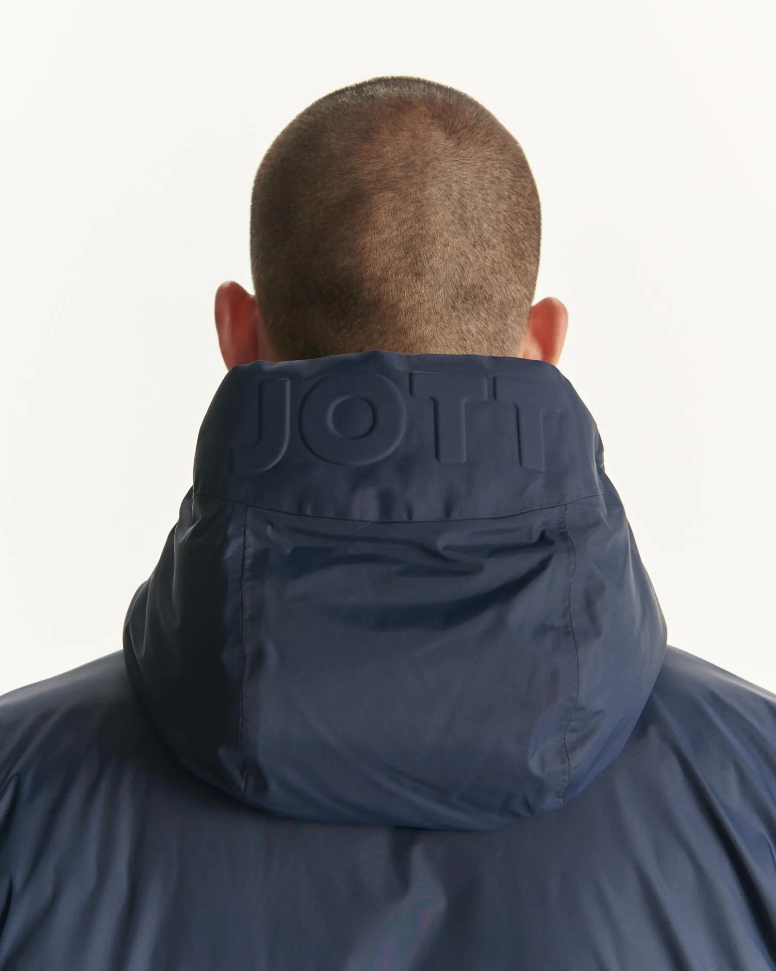 Navy Reversible light puffer jacket Amsterdam