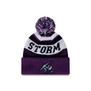 New Era 2024 Melbourne Storm Striped Beanie