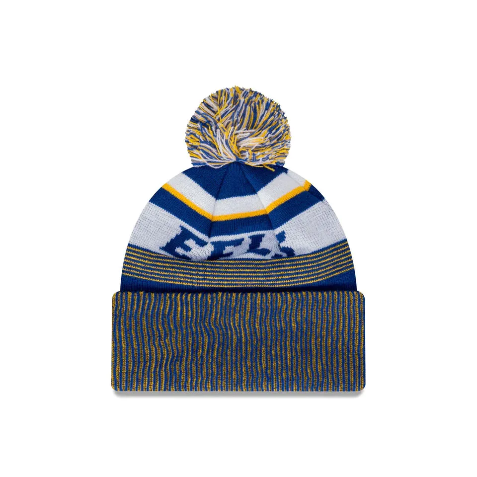 New Era 2024 Parramatta Eels Knitted Stripe Beanie