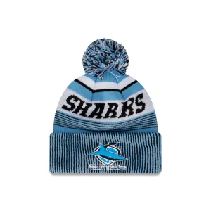 New Era 2024 Sharks Knitted Stripe Beanie