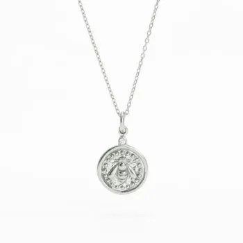 Nicole Fendel Lucky Bee Coin Pendant