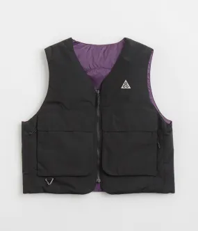 Nike ACG Skull Peak Reversible Vest - Black / Dark Raisin / Summit White