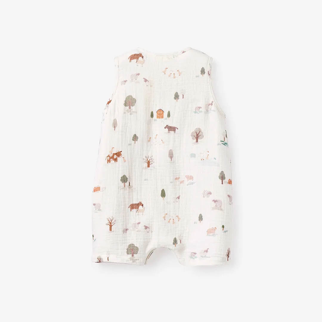 On the Farm Organic Muslin Shortall