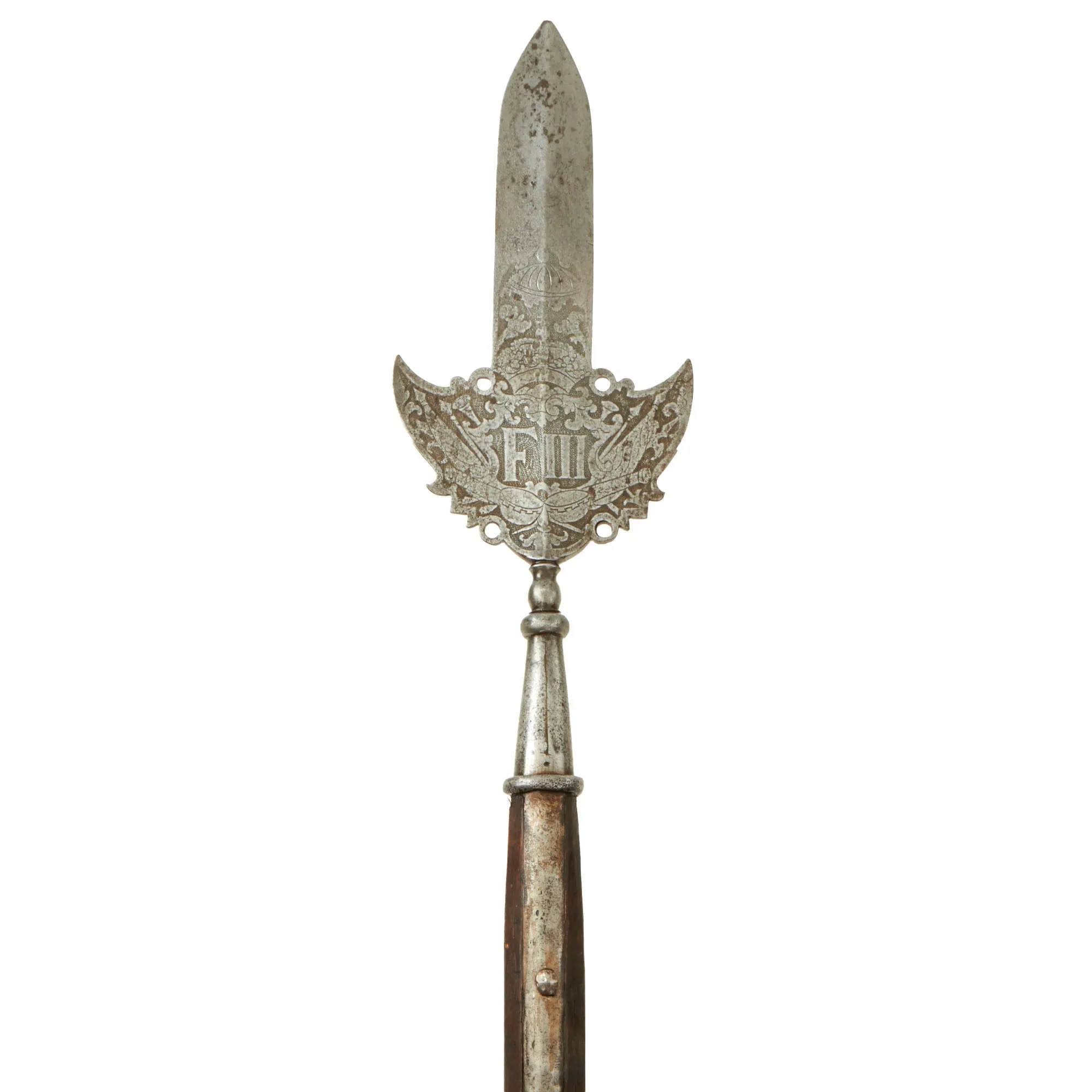 Original 17th Century Holy Roman Empire Ferdinand III Eastern Austrian State Partisan Polearm - 84”