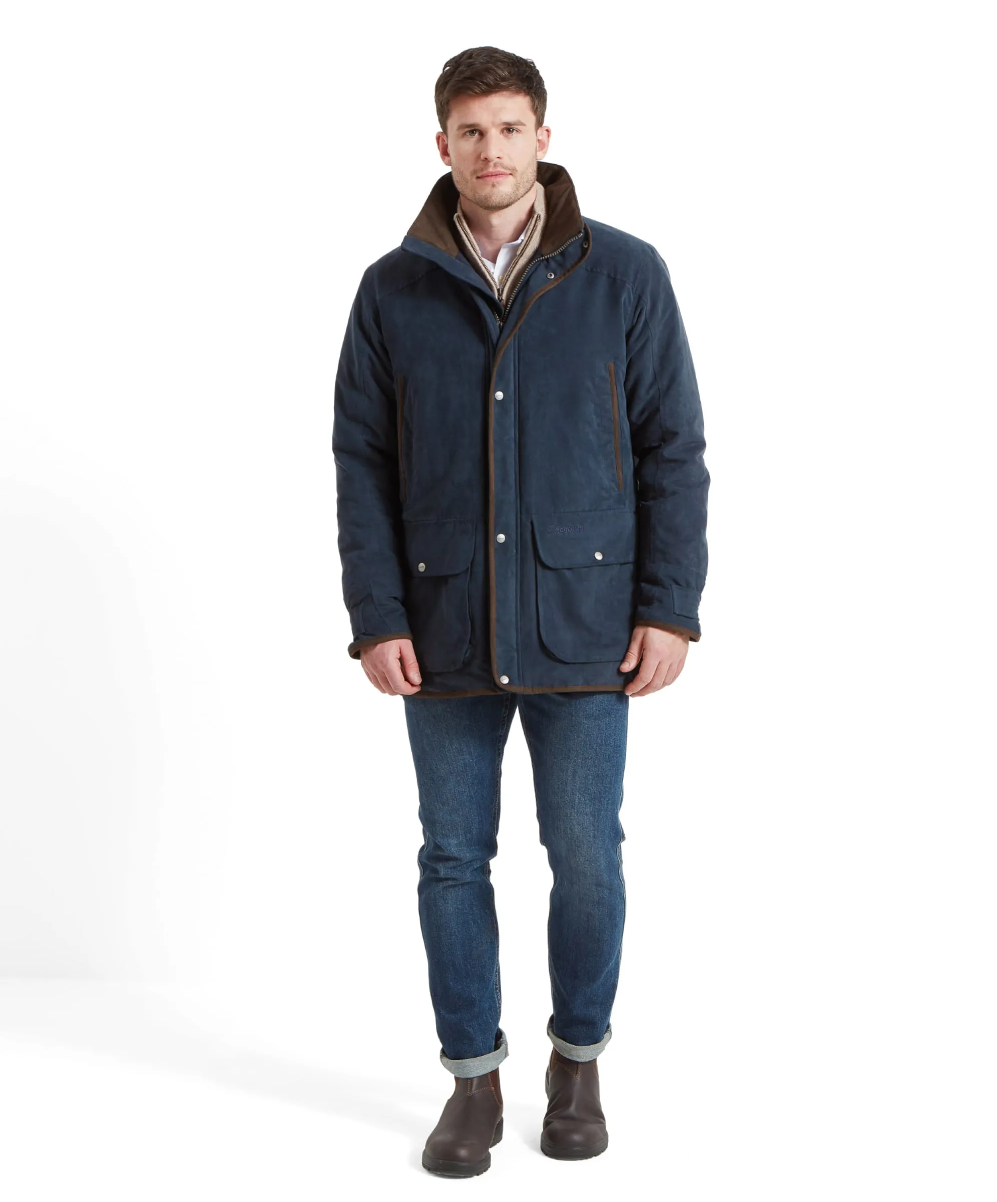 Oundle Country Coat - Navy