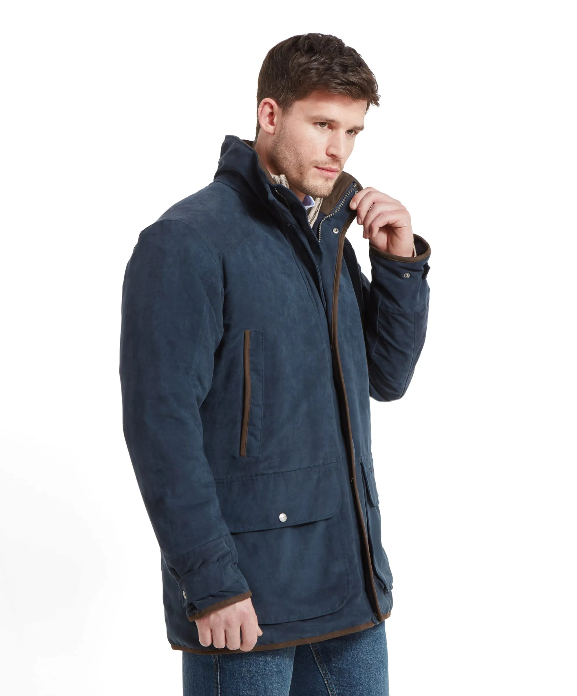 Oundle Country Coat - Navy