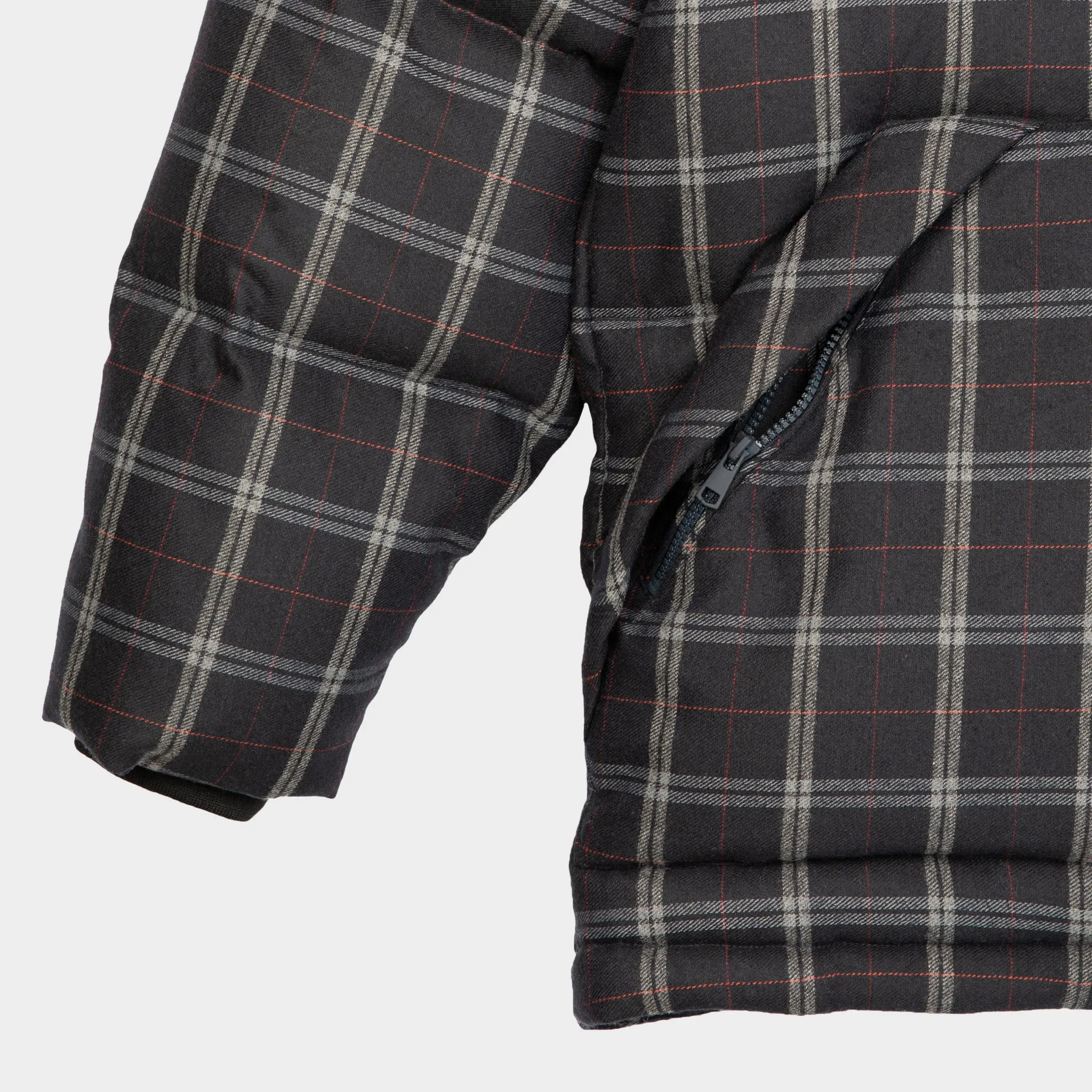 Plaid Terrain Down Parka