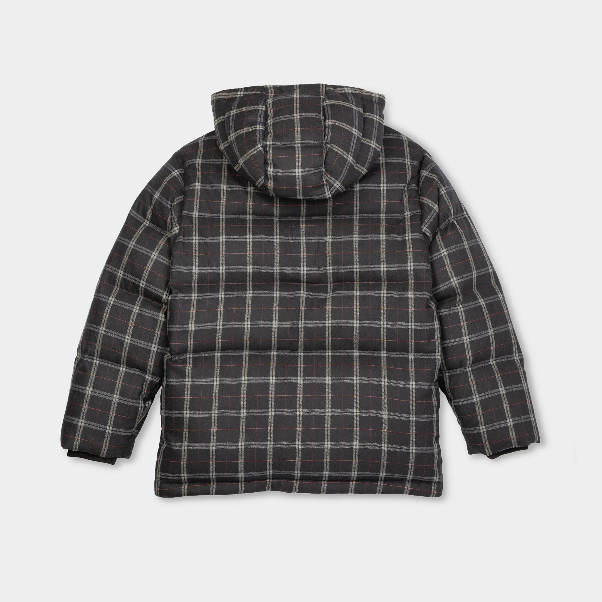 Plaid Terrain Down Parka