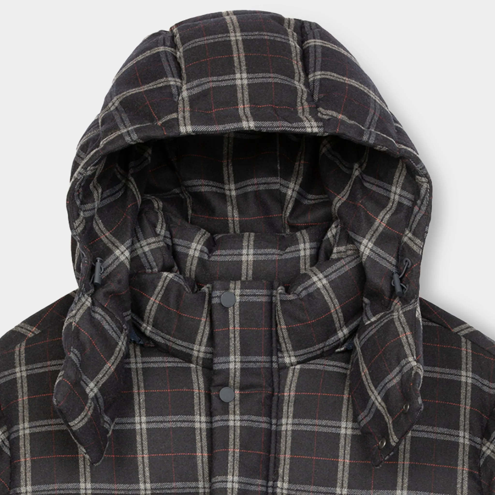 Plaid Terrain Down Parka