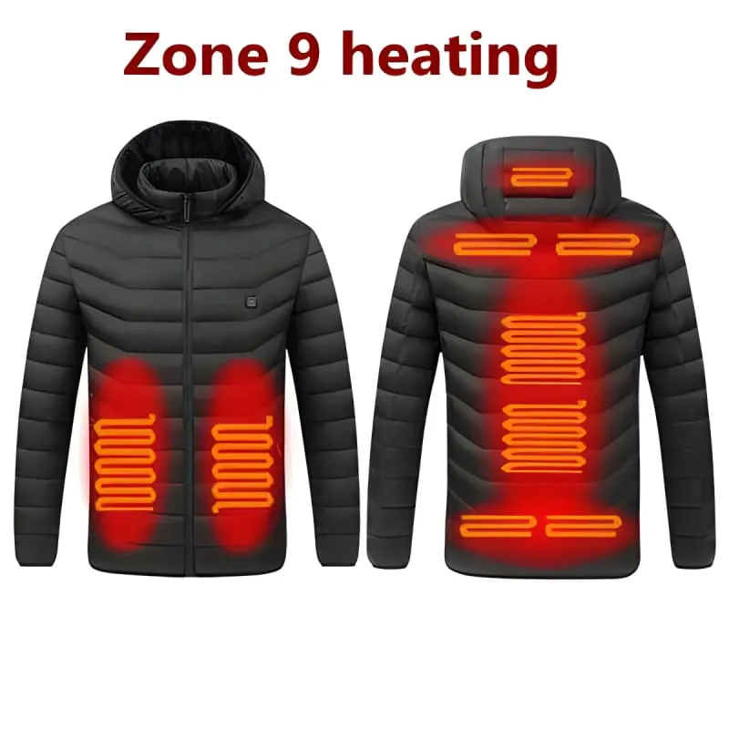 Pleasures and Sins Usb Heated Jacket for Ultimate Winter Warmth