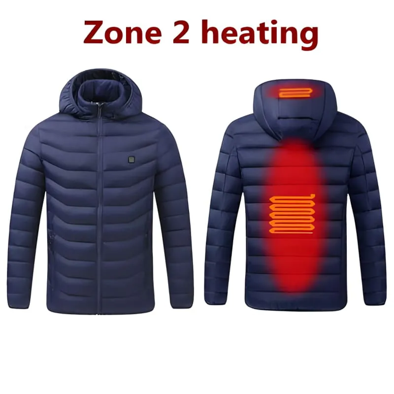 Pleasures and Sins Usb Heated Jacket for Ultimate Winter Warmth