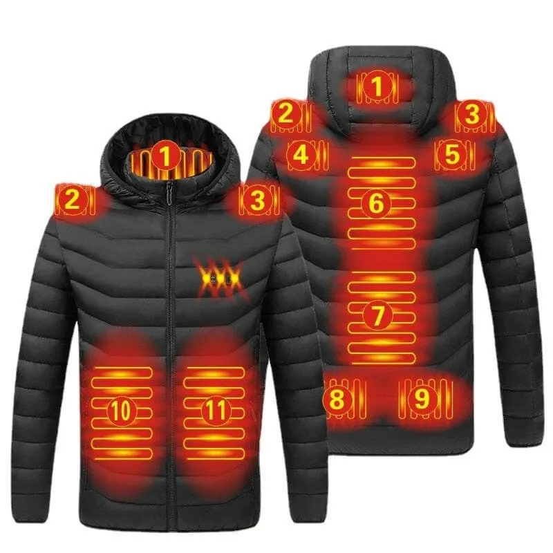 Pleasures and Sins Usb Heated Jacket for Ultimate Winter Warmth