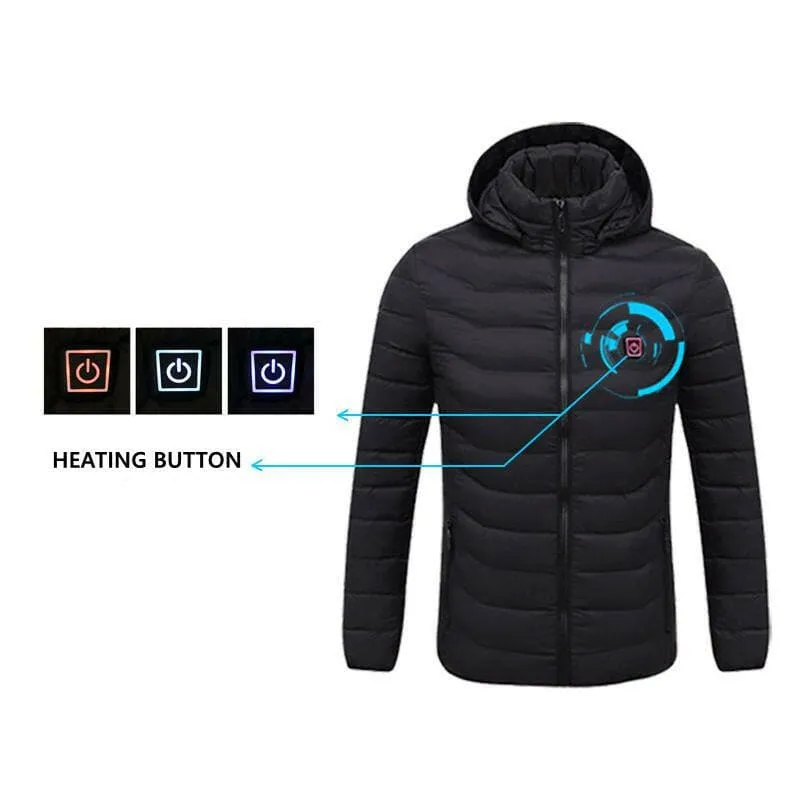 Pleasures and Sins Usb Heated Jacket for Ultimate Winter Warmth