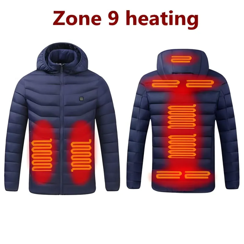 Pleasures and Sins Usb Heated Jacket for Ultimate Winter Warmth