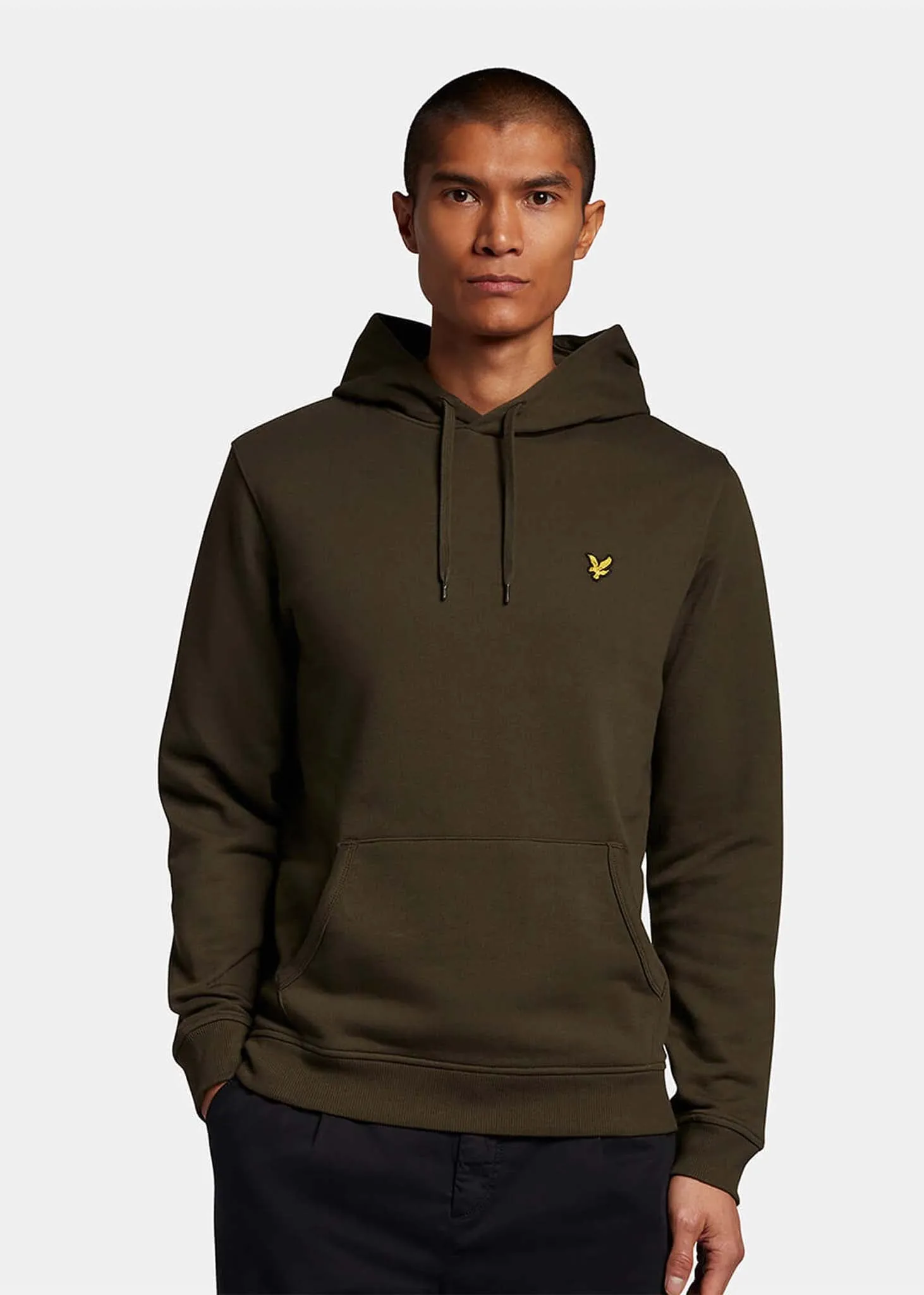 Pullover hoodie - olive