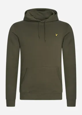 Pullover hoodie - olive