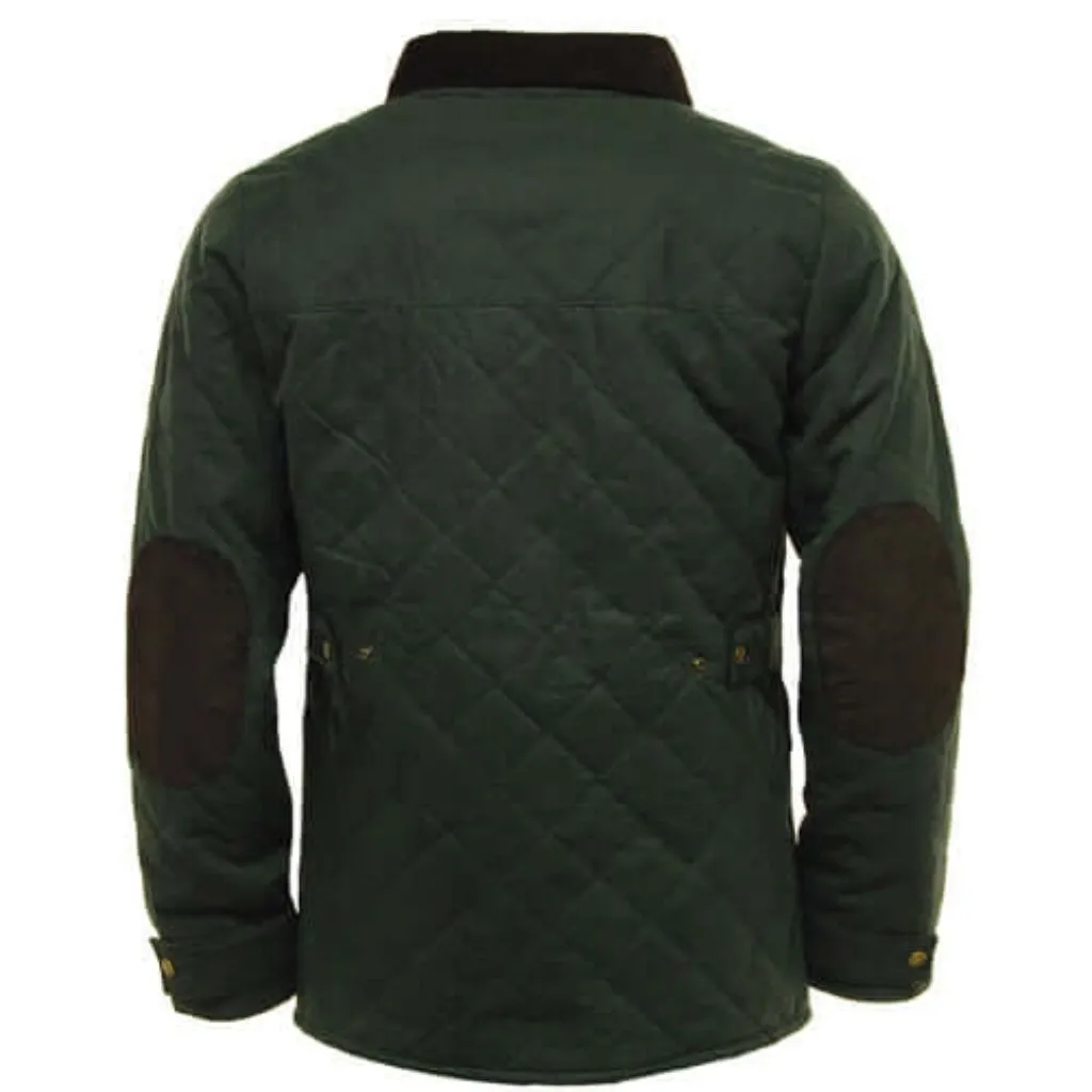 Quilted Wax Jacket - Game Oxford