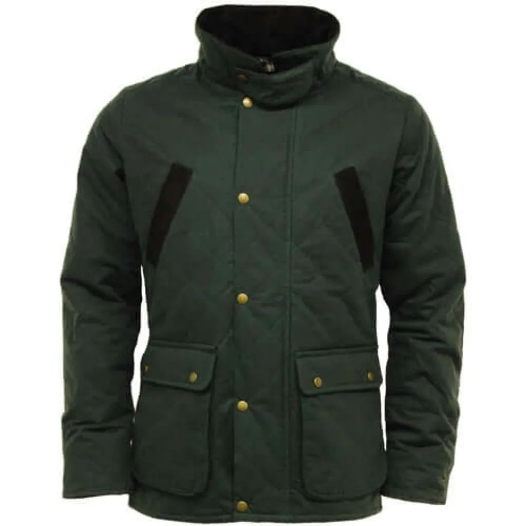 Quilted Wax Jacket - Game Oxford