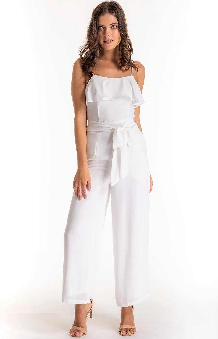 Rima Jumpsuit -White