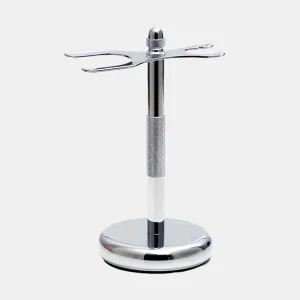 Rockwell Razors - Shave Stand, White Chrome