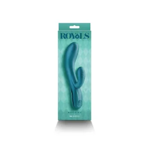 Royals Regent Rabbit Vibrator Metallic Green