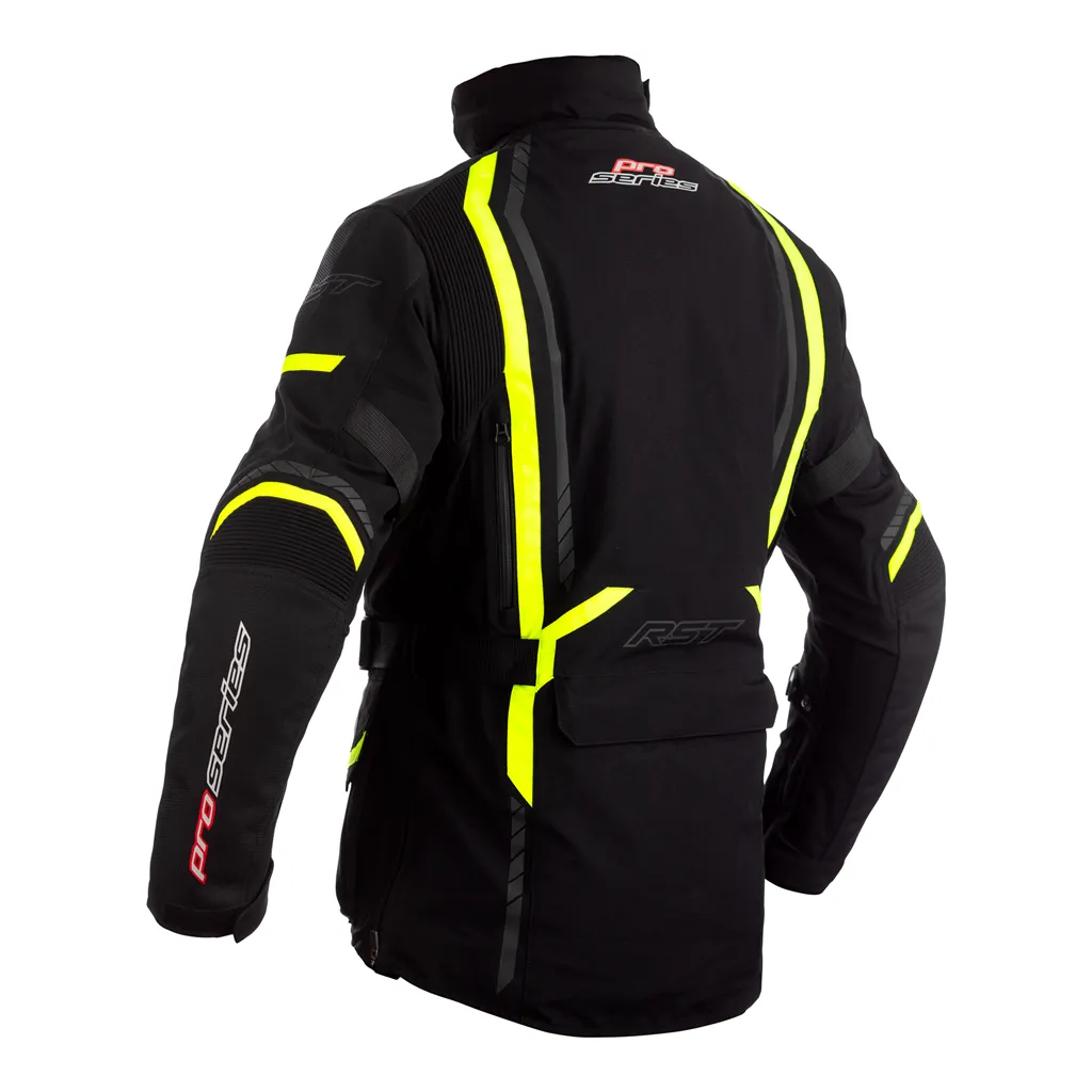 RST 2362 Pro Series Pathfinder CE Textile Jacket - Black / Flo Yellow