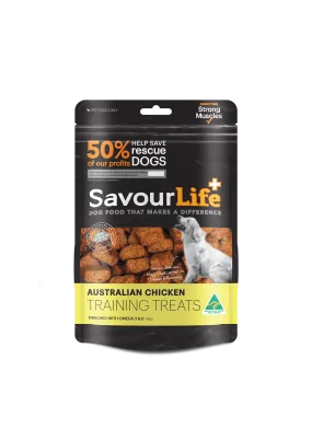 SavourLife Dog Treat Australian Chicken Training Treats 165g