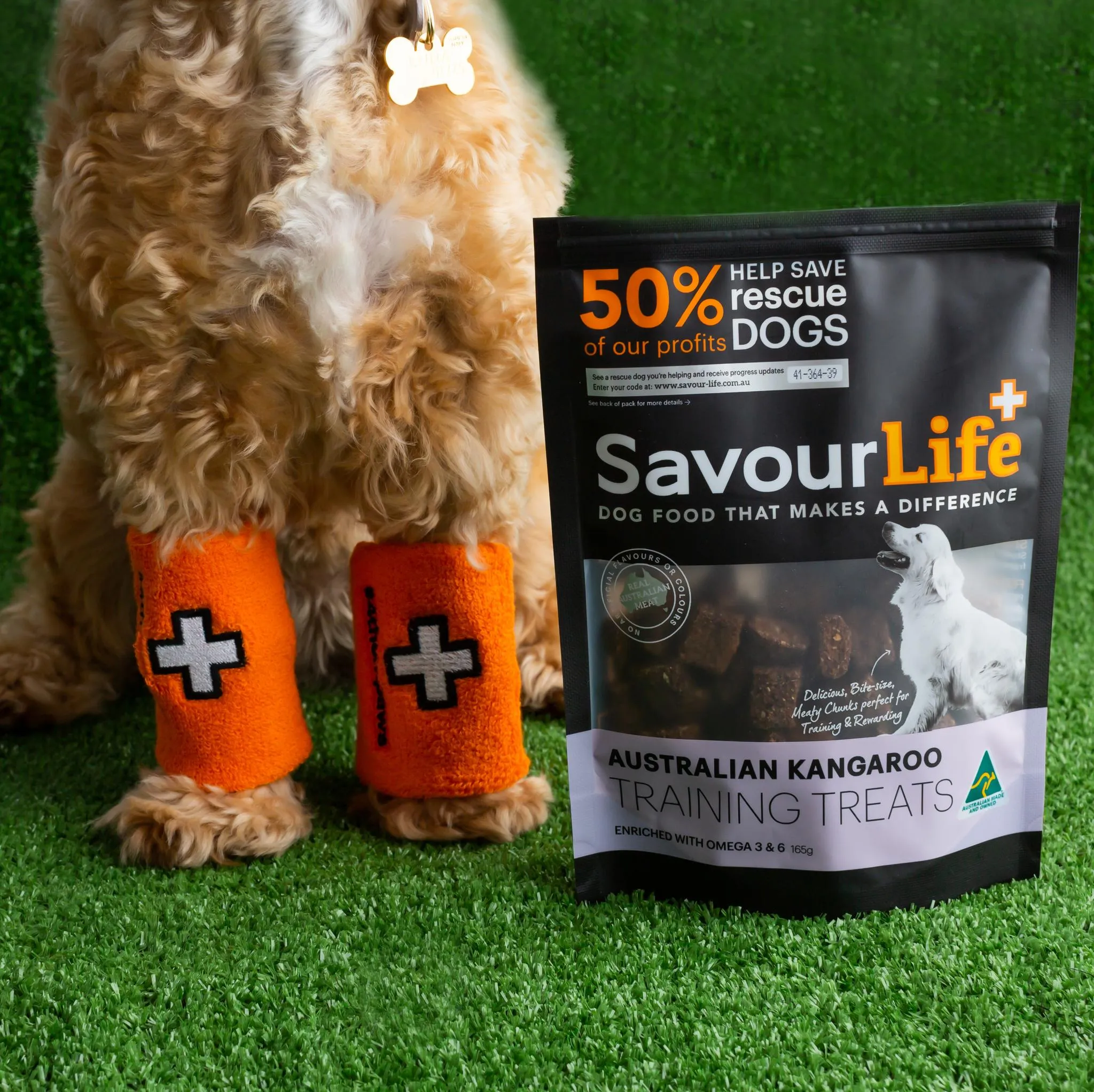 SavourLife Dog Treat Australian Kangaroo Training Treats 165g