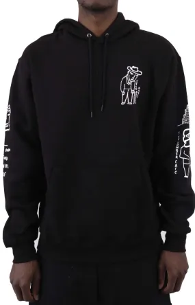 Seen Better Days Pullover Hoodie - Black