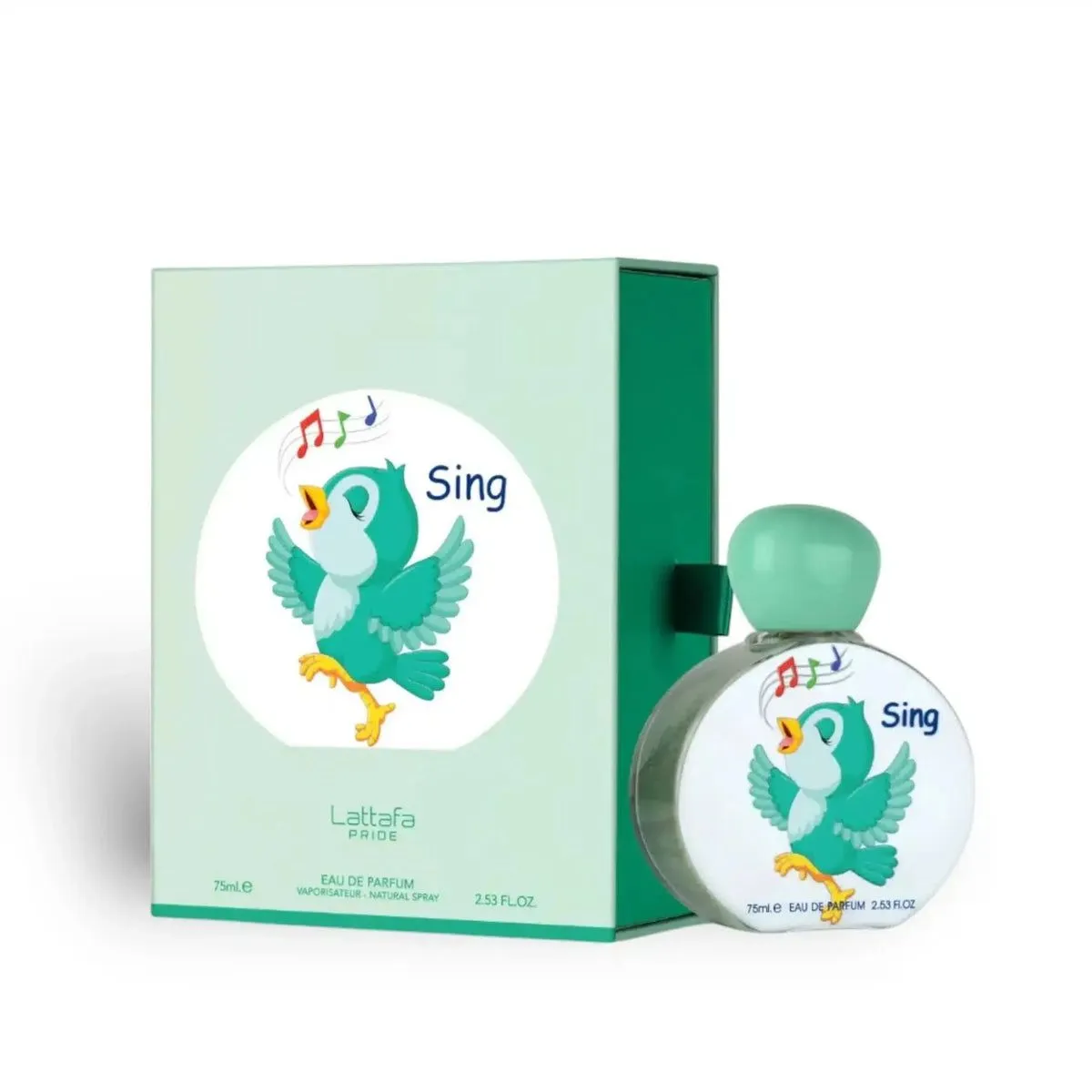 Sing For Kids Eau De Parfum Spray 75ML (2.5 OZ) By Lattafa Pride | Fresh, Sweet, Floral Fragrance.