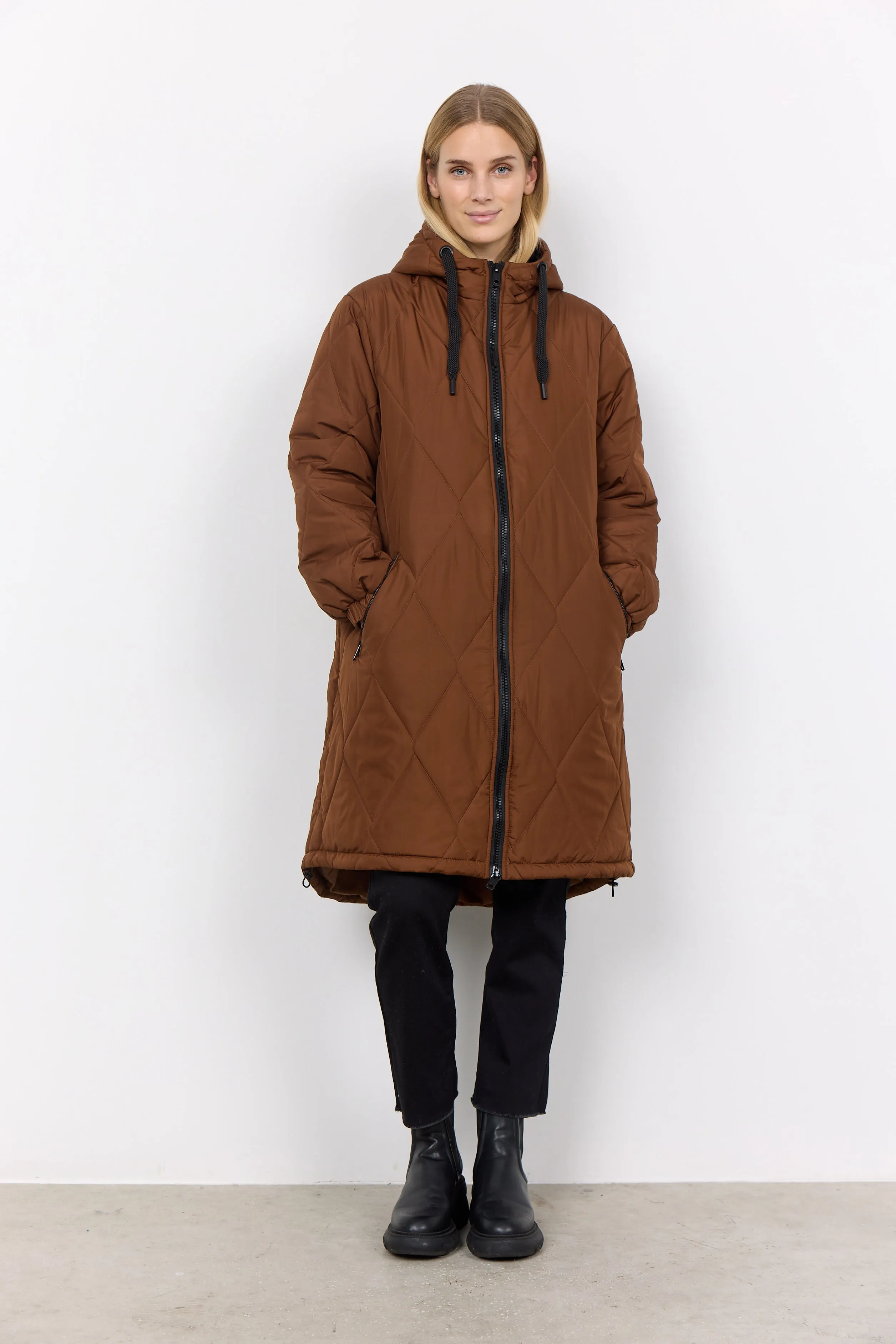 Soya Concept Fenya 65 Coat Brown