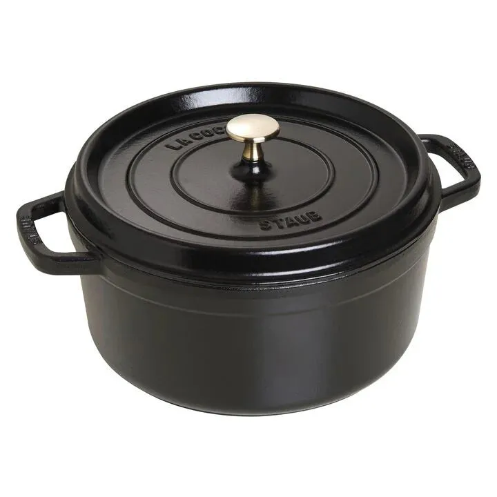 Staub Round Dutch Oven Cocotte 5.5 QT